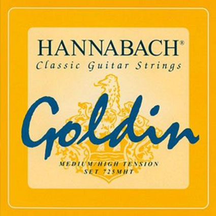 Струны для гитары HANNABACH-GOLDIN-Set-725-MHT